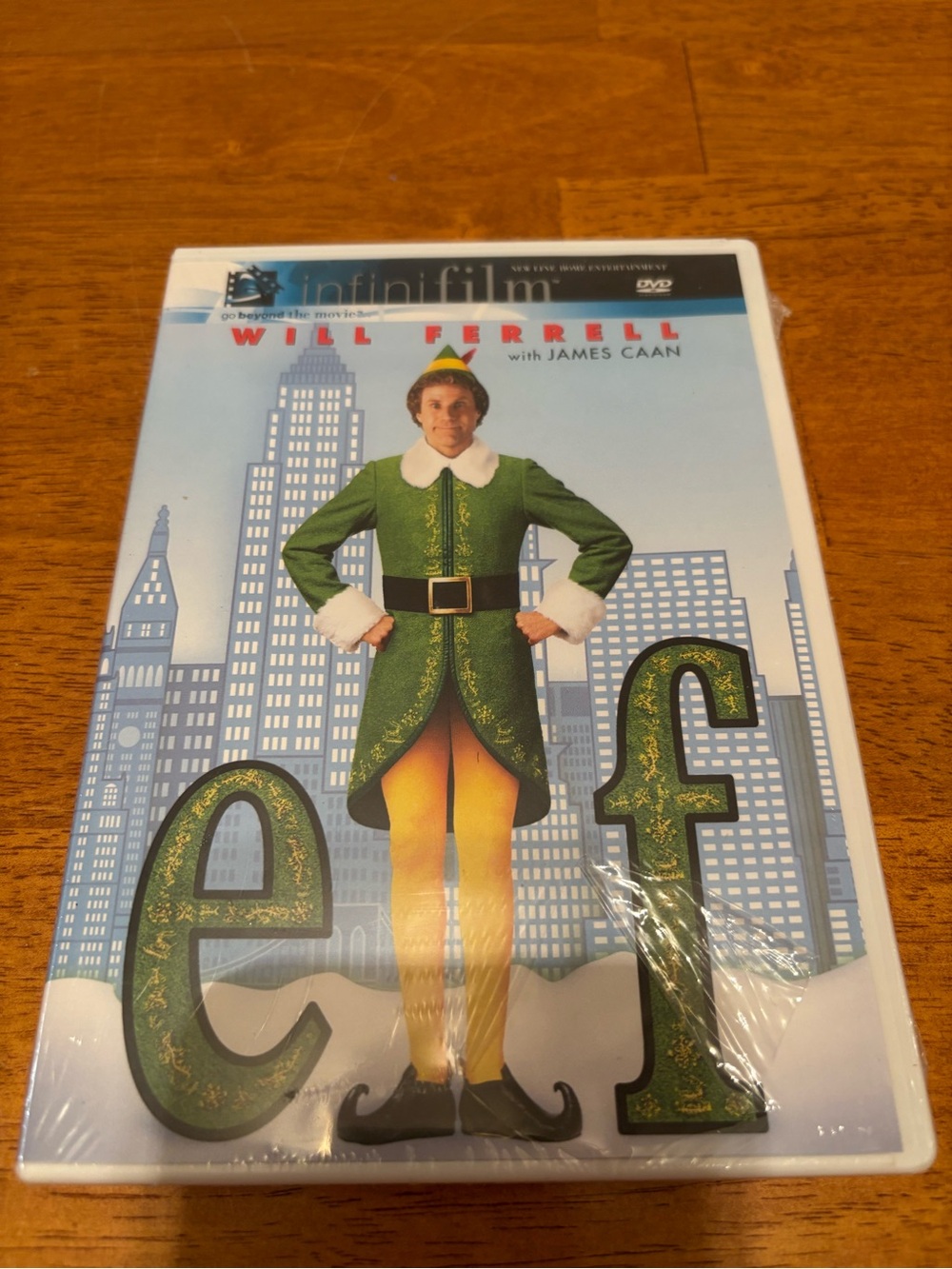 New & Sealed Elf DVD Will Ferrell With James Caan - Infinifilm - 2003